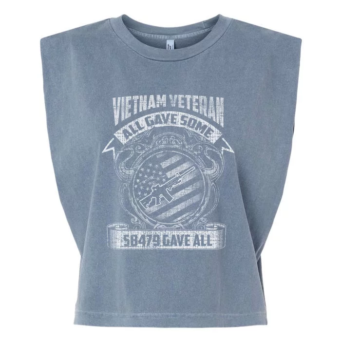 All Gave Some Some Gave All Vietnam Gift Garment-Dyed Women's Muscle Tee