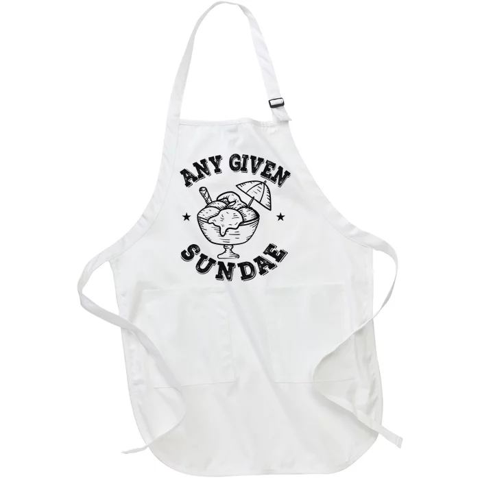 Any Given Sundae Full-Length Apron With Pocket