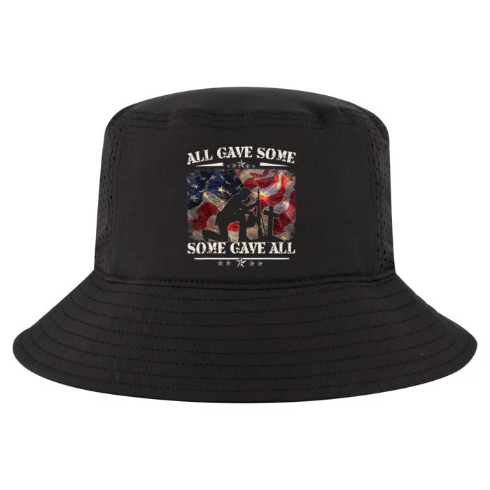 All Gave Some Some Gave All Veteran & Memorial's Day Cool Comfort Performance Bucket Hat