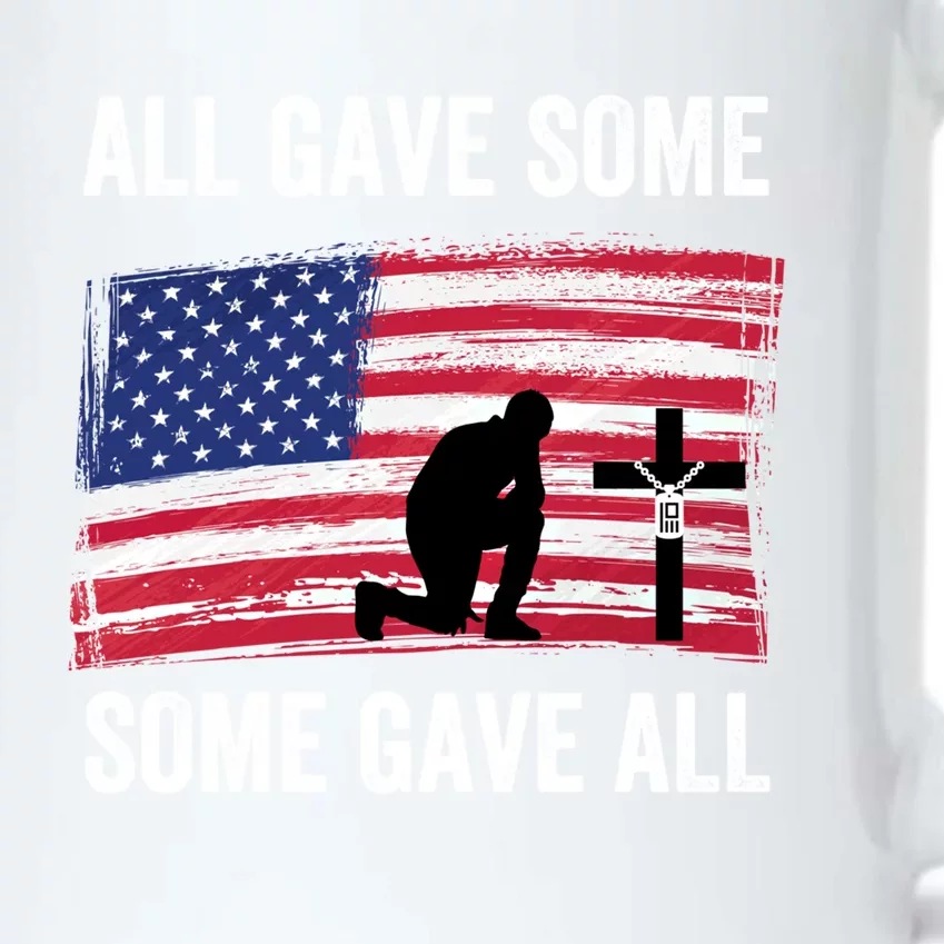 All Gave Some Some Gave All America Flag Memorial Day Cool Gift Black Color Changing Mug