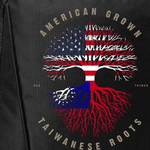 American Grown Taiwanese Roots Taiwan Flag Cute Gift City Backpack