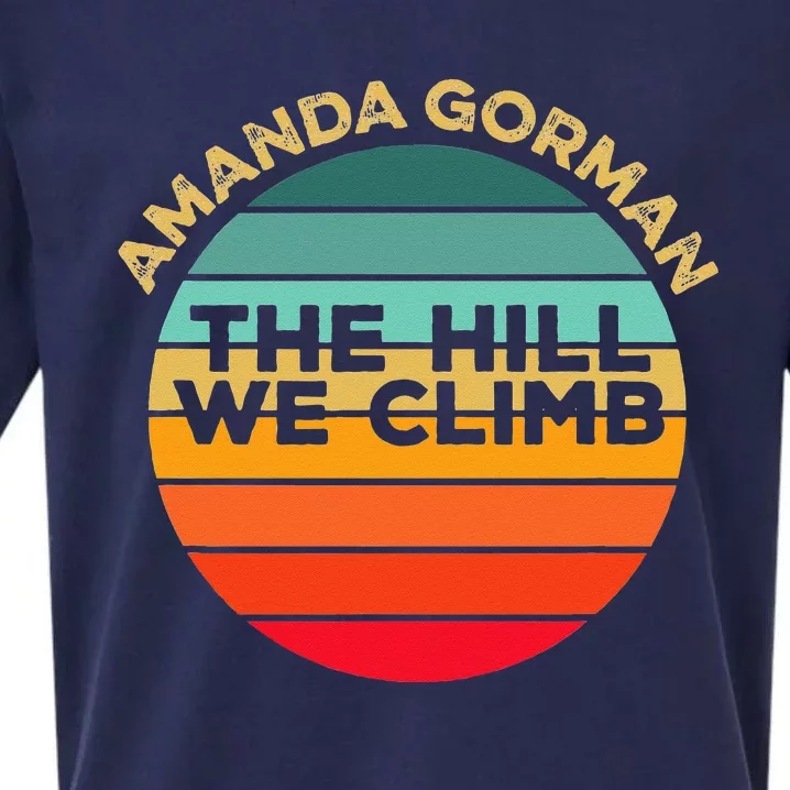 Amanda Gorman The Hill We Climb Inauguration Poem January 20 Sueded Cloud Jersey T-Shirt