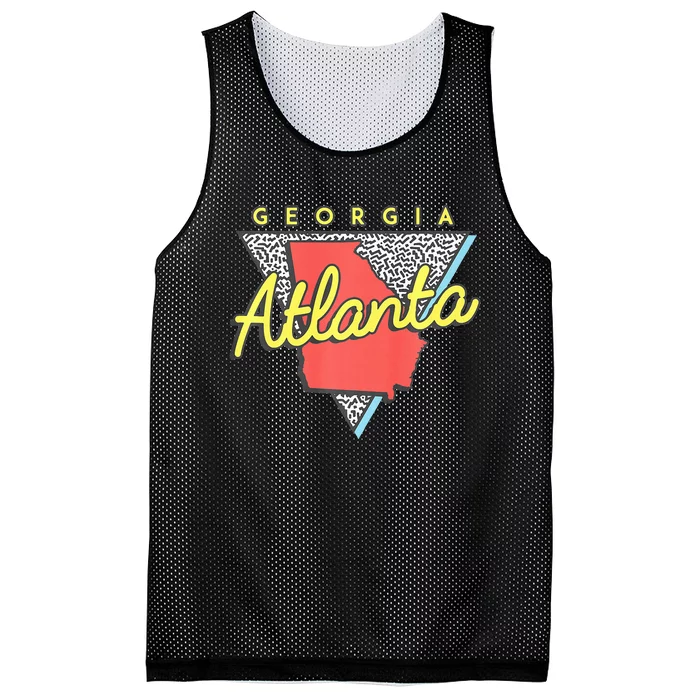 Atlanta Georgia Triangle Ga Mesh Reversible Basketball Jersey Tank