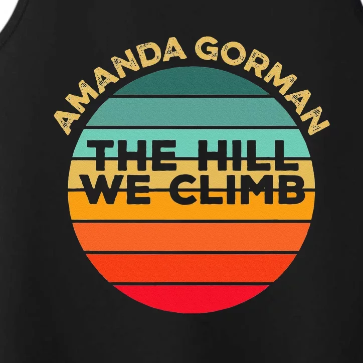 Amanda Gorman The Hill We Climb Inauguration Poem January 20 Performance Tank