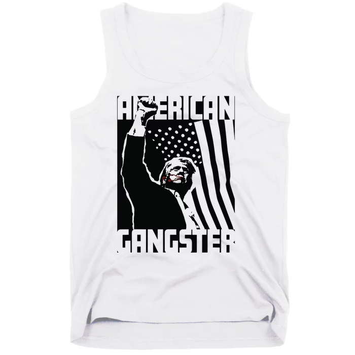 American Gangster Trump Artwork Tank Top