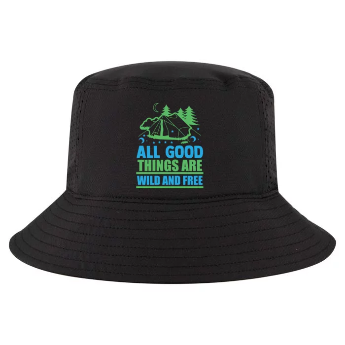 All Good Things Are Wild And Free Cool Comfort Performance Bucket Hat