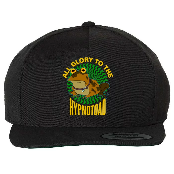 All Glory To The Hypnotoad_ Wool Snapback Cap