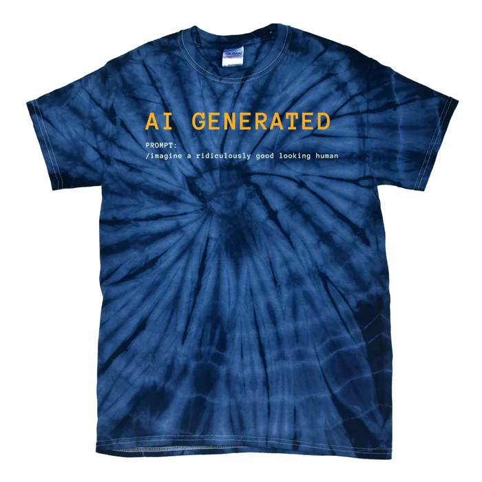 AI Generated Tee Premium Tie-Dye T-Shirt