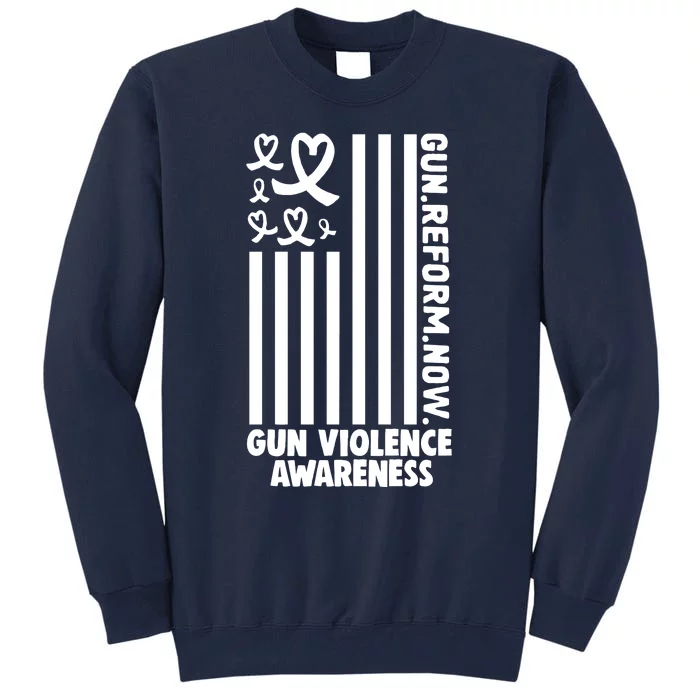 Anti Gun Violence End Gun Violence Wear Orange Tall Sweatshirt