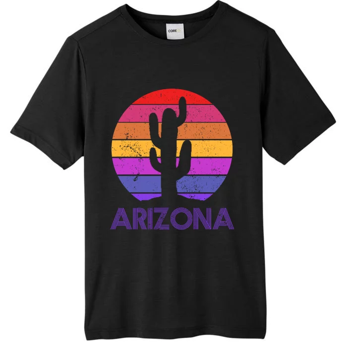 Arizona Gift Vintage Retro Cactus Souvenir Gift ChromaSoft Performance T-Shirt