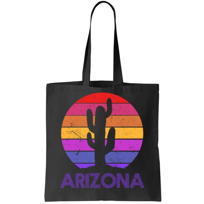 Arizona Gift Vintage Retro Cactus Souvenir Gift Tote Bag