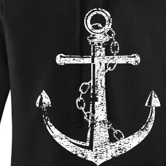 Anchor Gifts Vacation Wear Coastal Beach Sea Marine Sailor Women's Pullover Hoodie