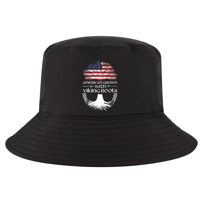 American Grown Viking Roots Warrior Nordic Viking Cool Comfort Performance Bucket Hat