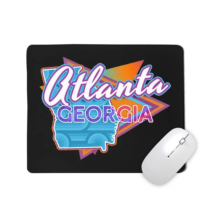 Atlanta Georgia Vintage Retro Throwback Mousepad