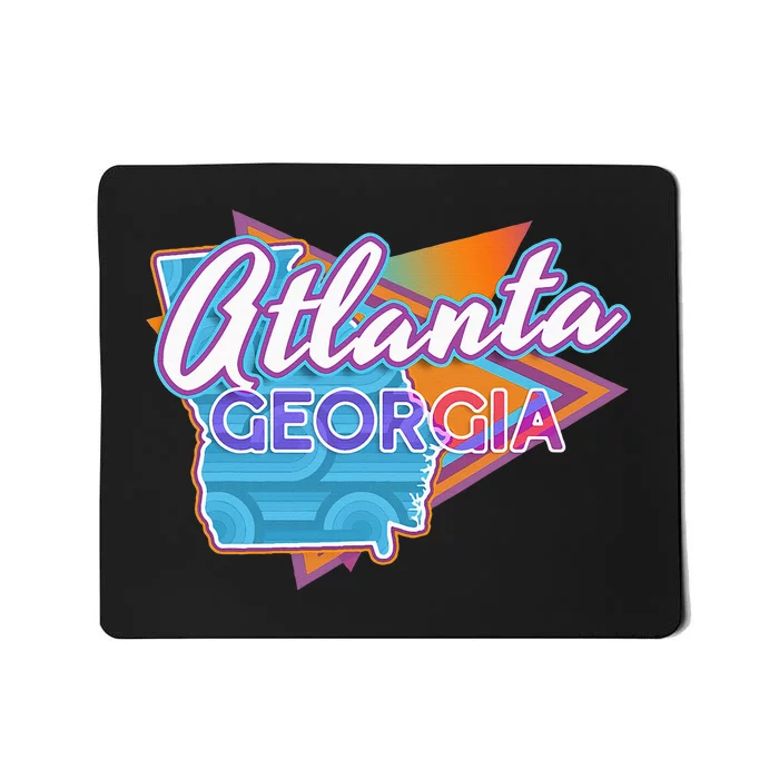 Atlanta Georgia Vintage Retro Throwback Mousepad