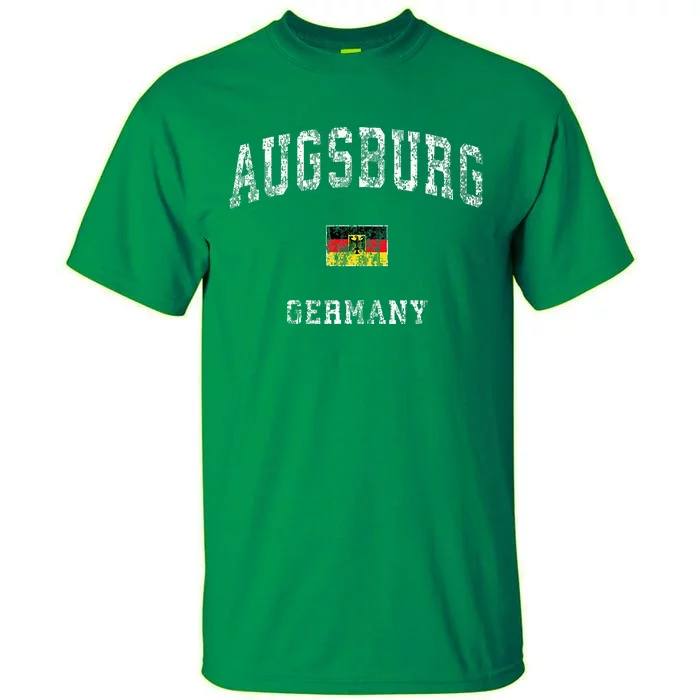 Augsburg Germany Vintage Athletic Sports Design Tall T-Shirt