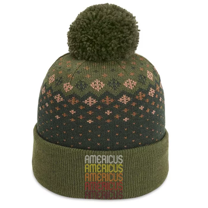 Americus Ga Vintage Style Georgia The Baniff Cuffed Pom Beanie