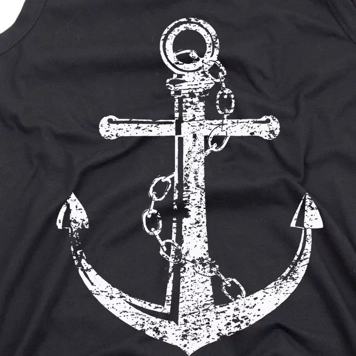 Anchor Gifts Vacation Wear Coastal Beach Sea Marine Sailor Tank Top