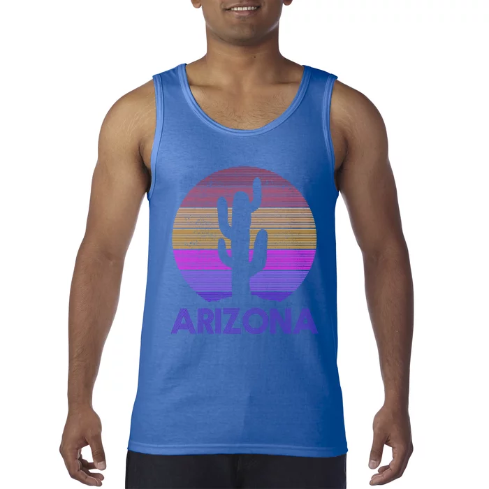 Arizona Gift Vintage Retro Cactus Souvenir Gift Tank Top