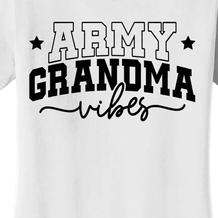 Army Grandma Vibes Women's T-Shirt