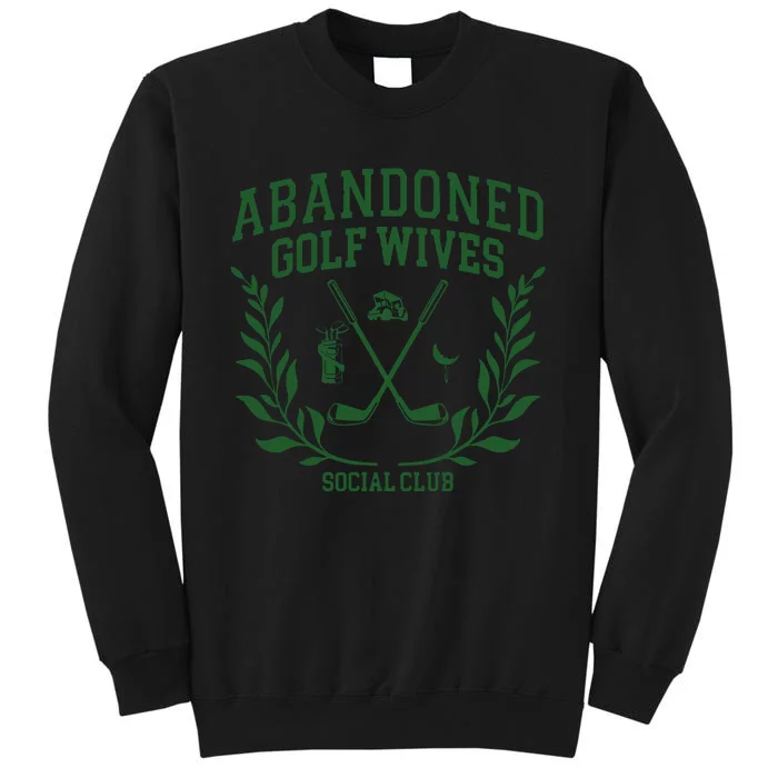 Abandoned Golf Wives Social Club Retro Golf Gift For Women Sweatshirt