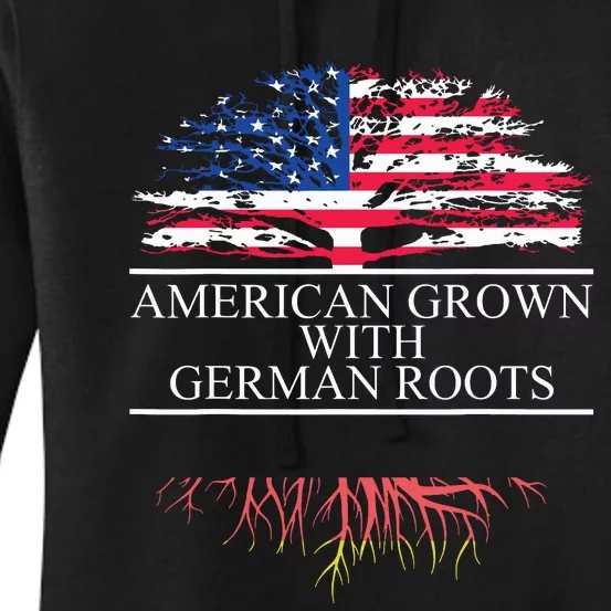 American Grown With German Roots Women's Pullover Hoodie