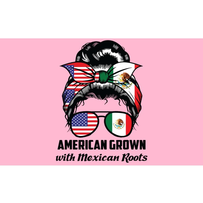 American Grown With Mexican Roots Mexican Bumper Sticker