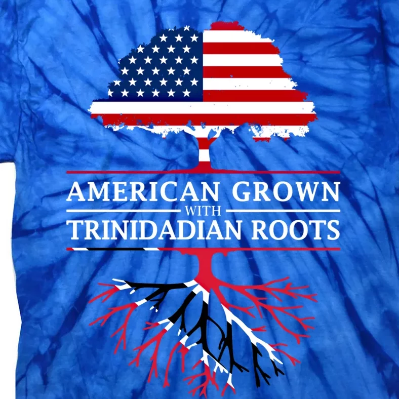 American Grown With Trinidadian Roots Gift Trinidad And Tobago Cute Gift Tie-Dye T-Shirt