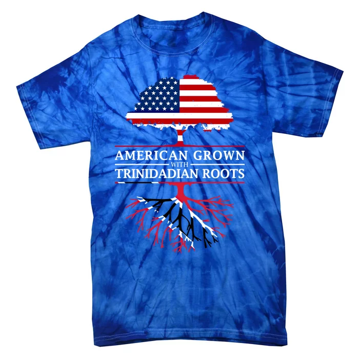 American Grown With Trinidadian Roots Gift Trinidad And Tobago Cute Gift Tie-Dye T-Shirt