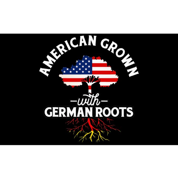 American Grown with German Roots German Heritage Germany Bumper Sticker