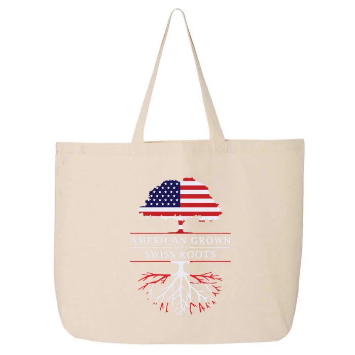 American Grown With Swiss Roots Switzerlan 25L Jumbo Tote