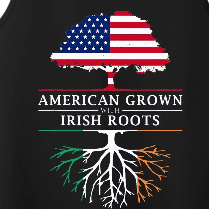 American Grown with Irish Roots Ireland Performance Tank