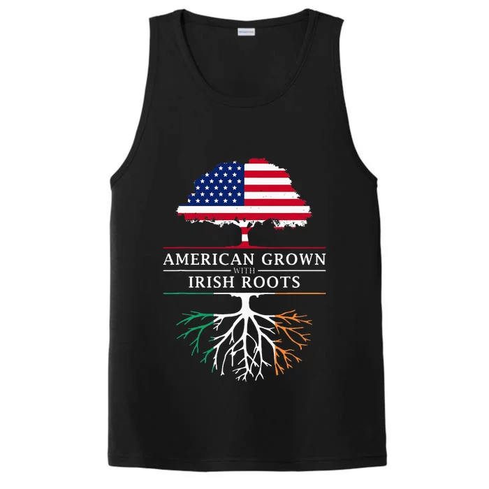 American Grown with Irish Roots Ireland Performance Tank