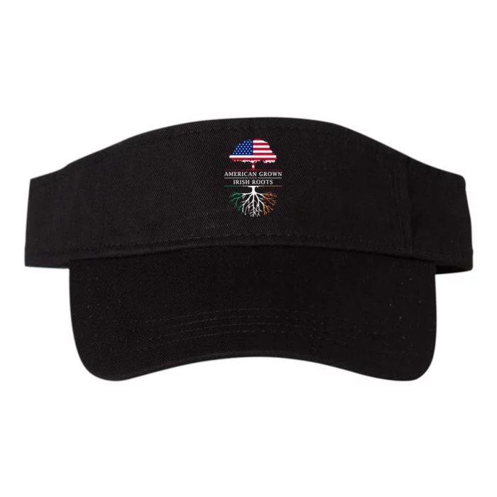 American Grown with Irish Roots Ireland Valucap Bio-Washed Visor