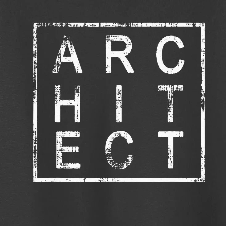 Architect Graduation Wo Architects Square Toddler T-Shirt