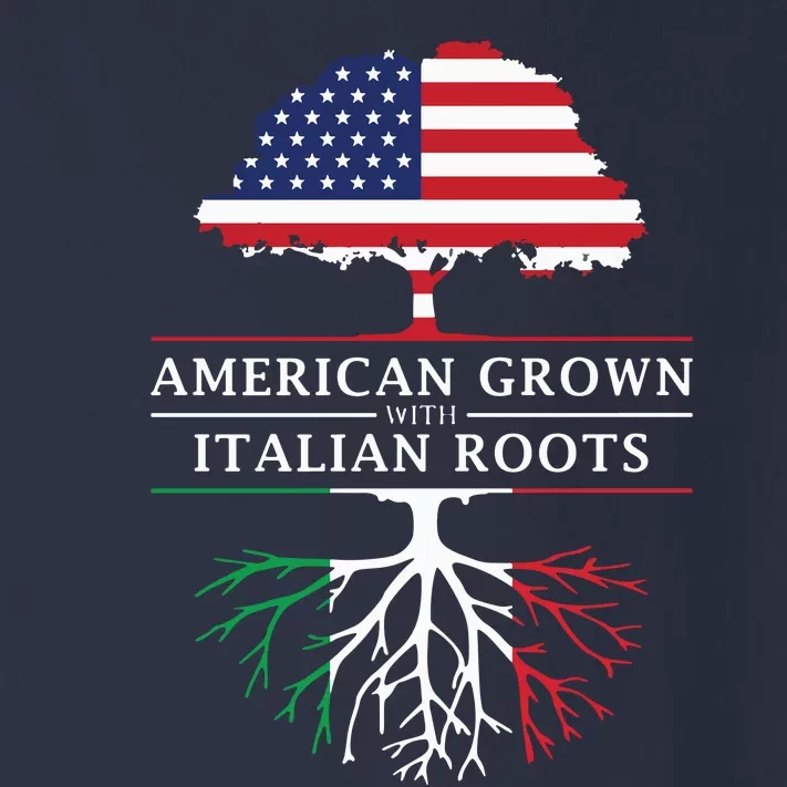 American Grown With Italian Roots Italy Toddler Long Sleeve Shirt