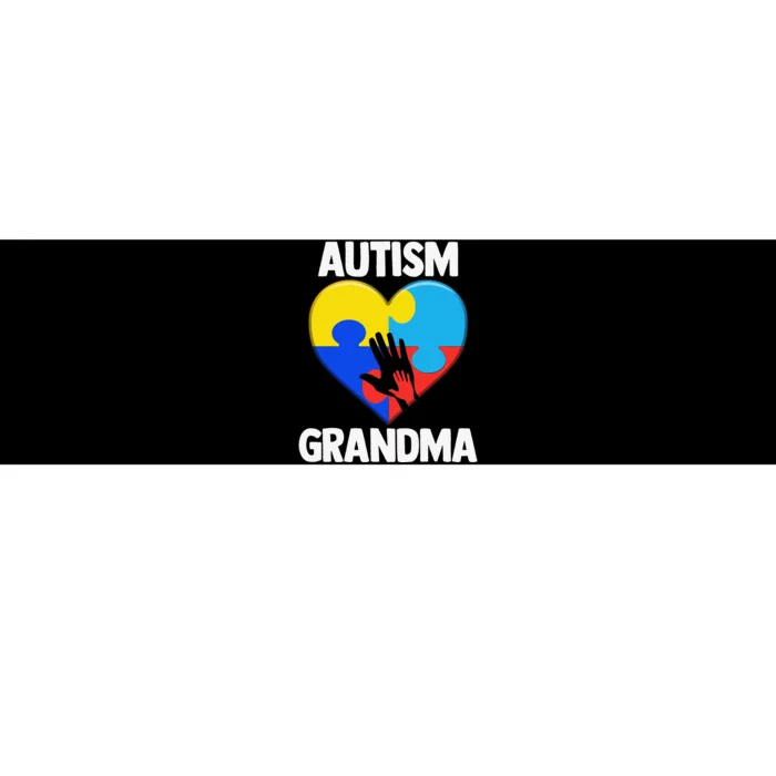 Autism Grandmas Women Grandma Autism Gift Bumper Sticker