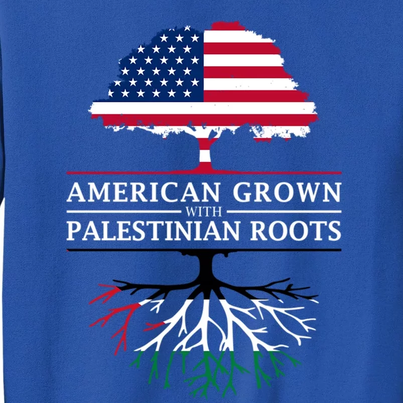 American Grown With Palestinian Roots Palestine Gift Sweatshirt