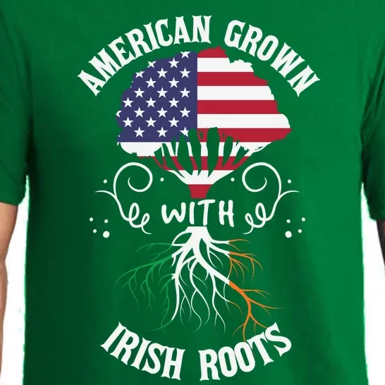 American Grown With Irish Roots Pajama Set