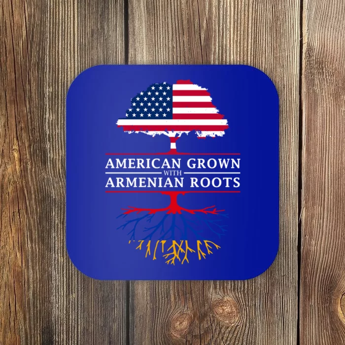 American Grown With Arian Roots Cute Gift Aria Gift Coaster