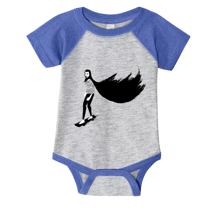 A Girl Walks Home Alone At Night Infant Baby Jersey Bodysuit