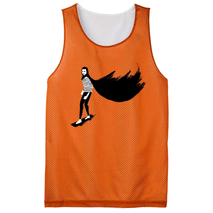 A Girl Walks Home Alone At Night Mesh Reversible Basketball Jersey Tank