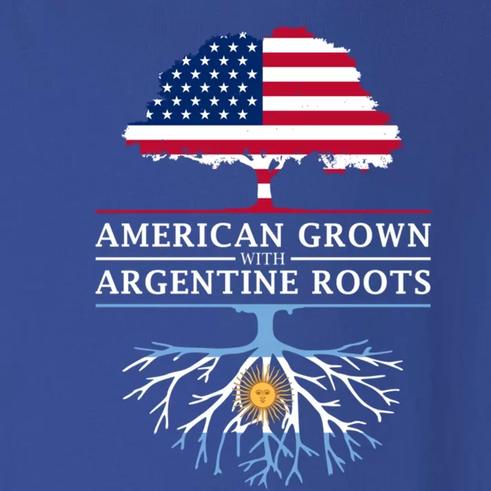 American Grown With Argentine Roots Cool Gift Argentina Great Gift Toddler Long Sleeve Shirt