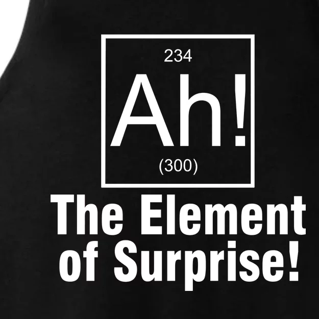 Ah! The Element Of Surprise Ladies Tri-Blend Wicking Tank