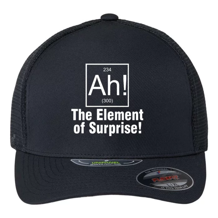 Ah! The Element Of Surprise Flexfit Unipanel Trucker Cap