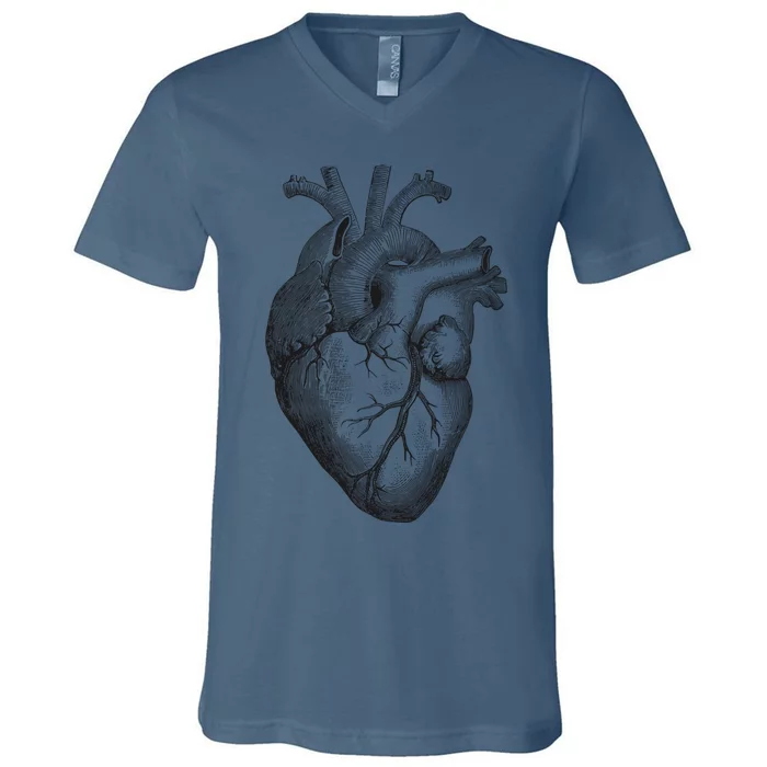 Anatomical Heart (1) V-Neck T-Shirt