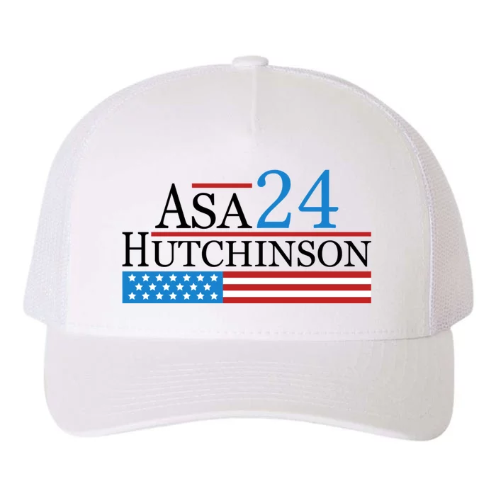 Asa Hutchinson 2024 For President Yupoong Adult 5-Panel Trucker Hat