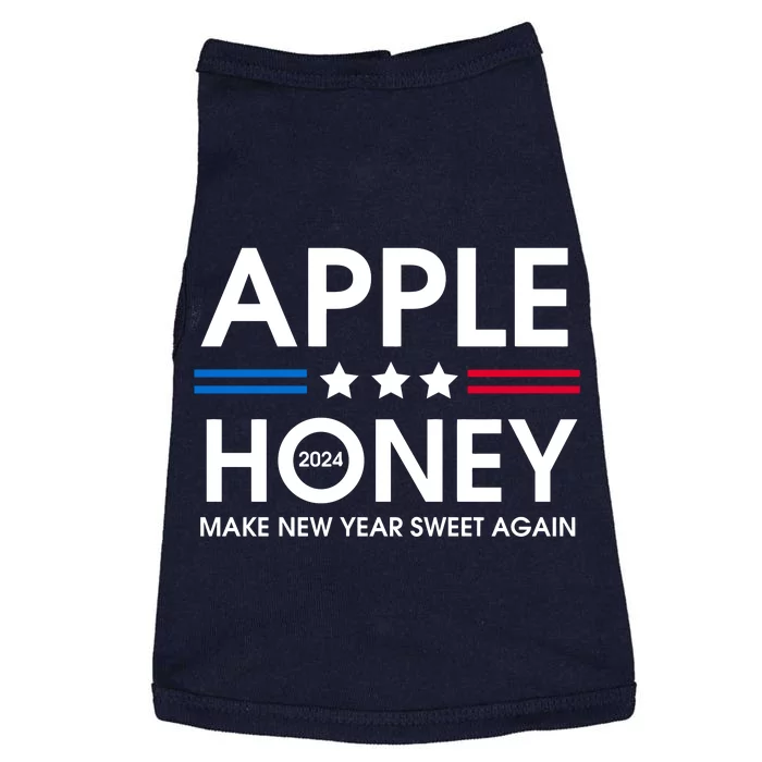 Apple Honey 2024 Make New Year Sweet Again Rosh Hashanah Doggie Tank