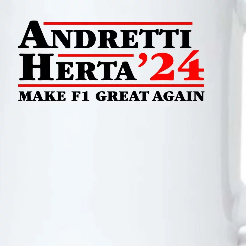 Andretti Herta 2024 Funny Indy Racing Black Color Changing Mug