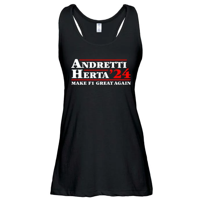 Andretti Herta 2024 Funny Indy Racing Ladies Essential Flowy Tank